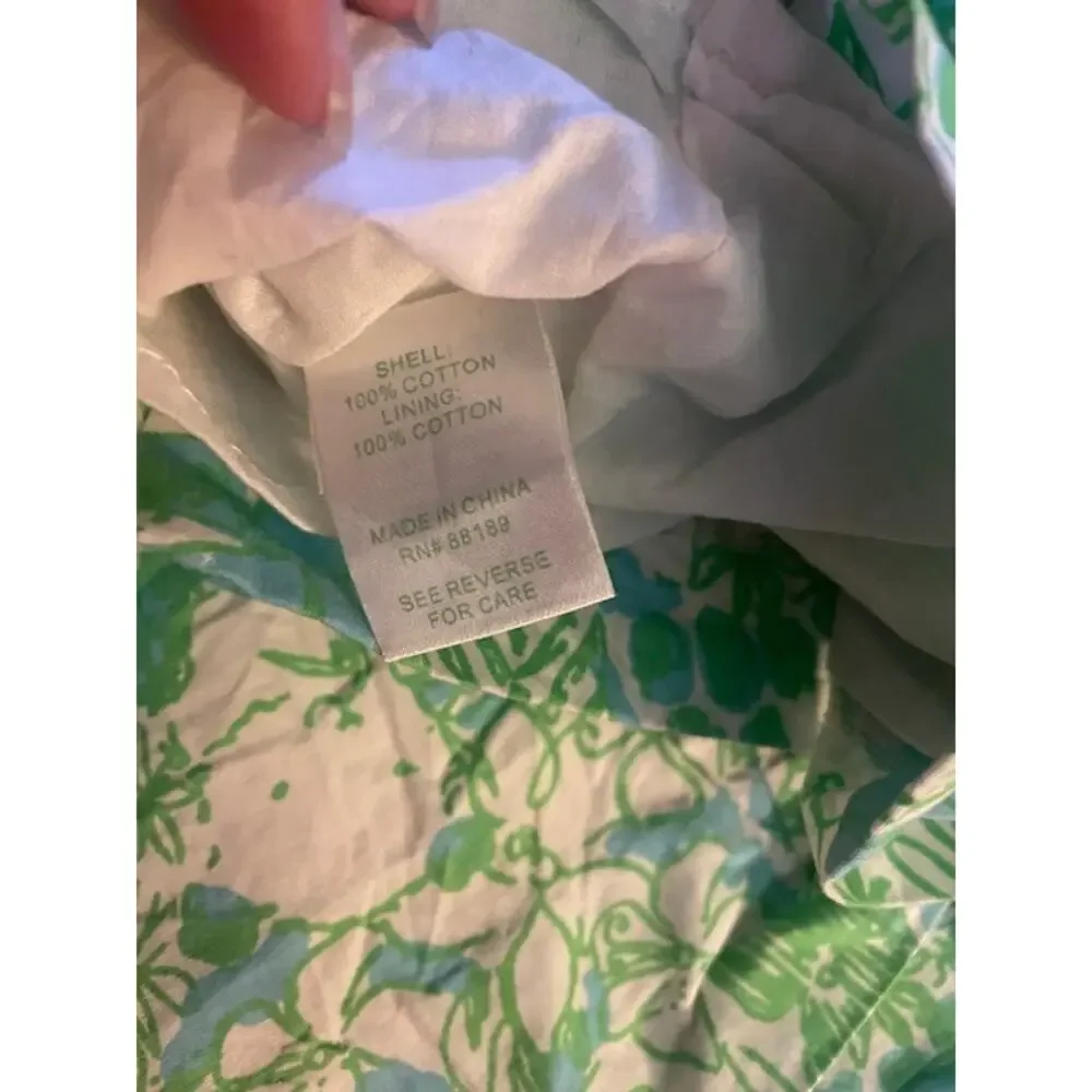 Lilly‎ Pulitzer Size 2 Spaghetti Strap Sundress Pandamonium Pattern